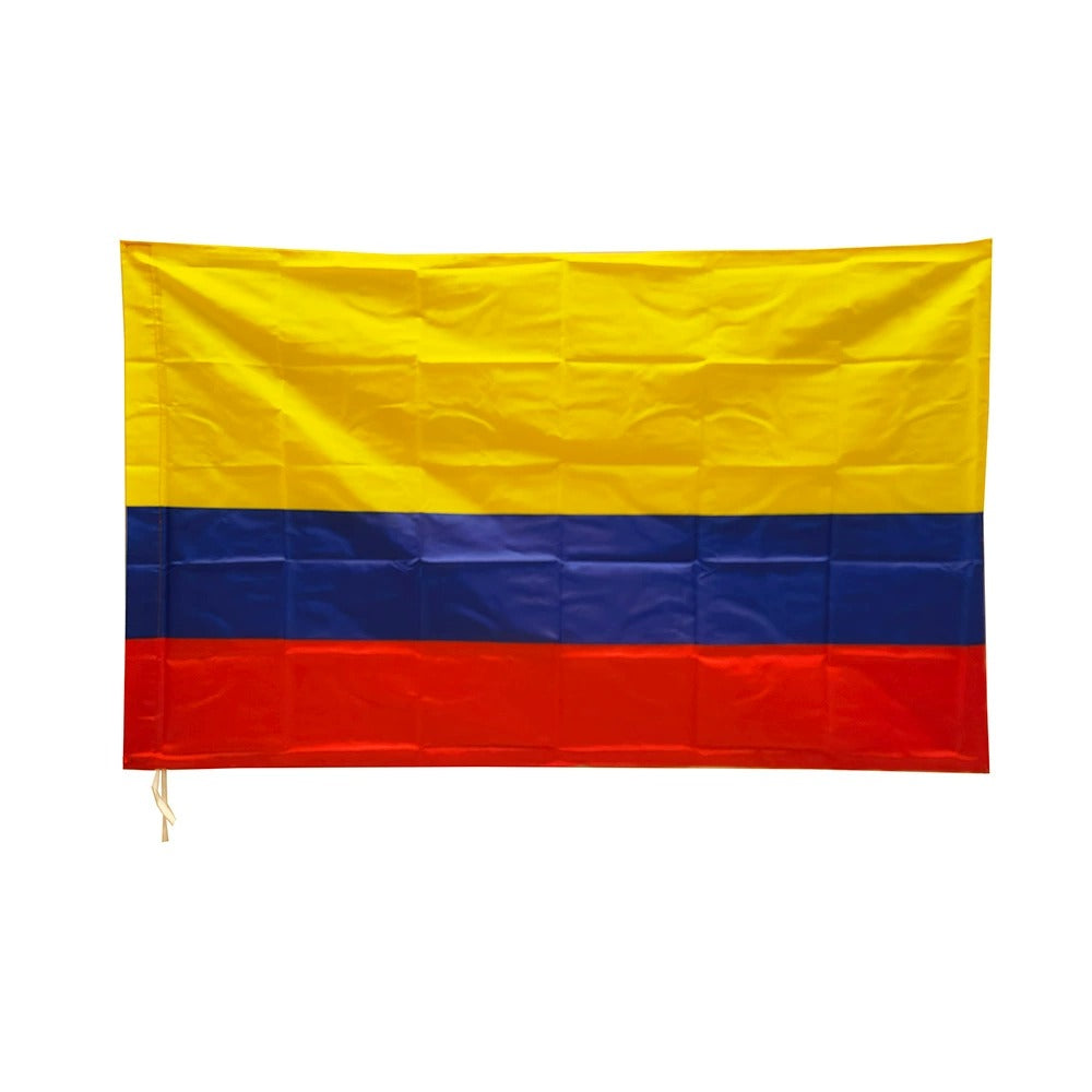 Pack Supporter Colombie 🇨🇴 — Bob + Écharpe + Drapeau + Bracelet