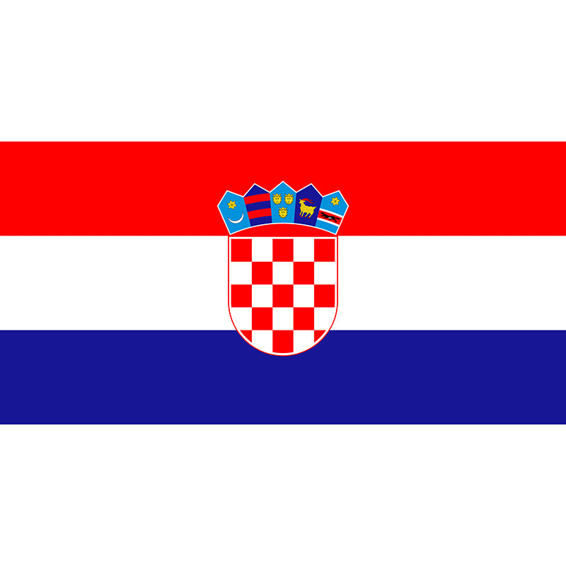 Pack Supporter Croatie 🇭🇷 — Bob + Écharpe + Drapeau + Bracelet