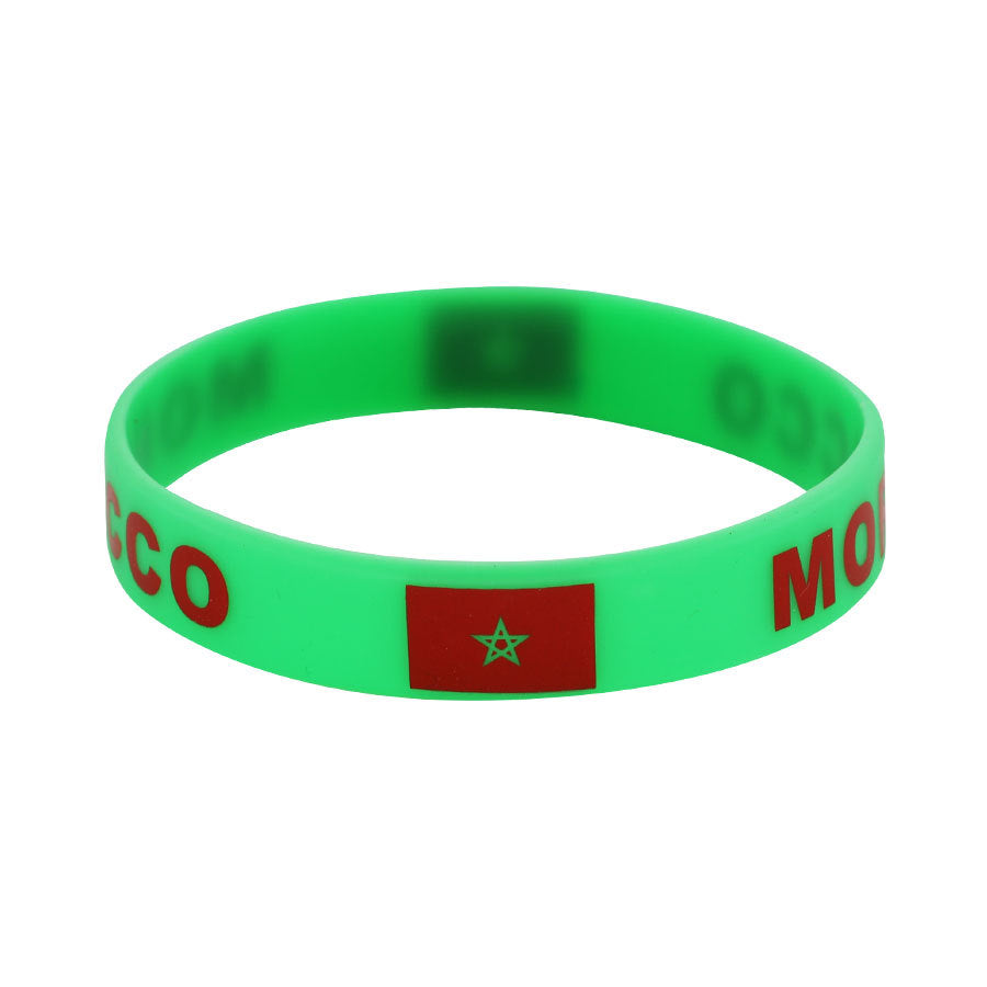 Pack Supporter Maroc 🇲🇦 — Bob + Écharpe + Drapeau + Bracelet