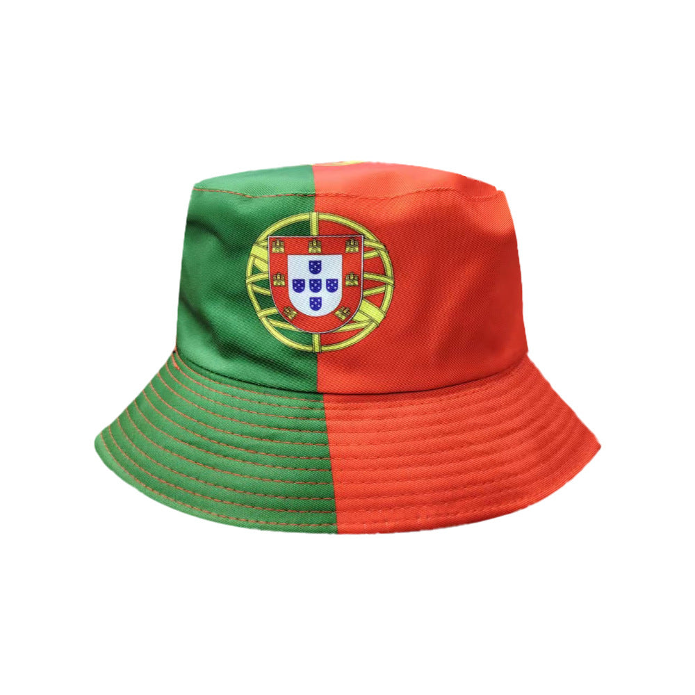 Pack Supporter Portugal 🇵🇹 — Bob + Écharpe + Drapeau + Bracelet