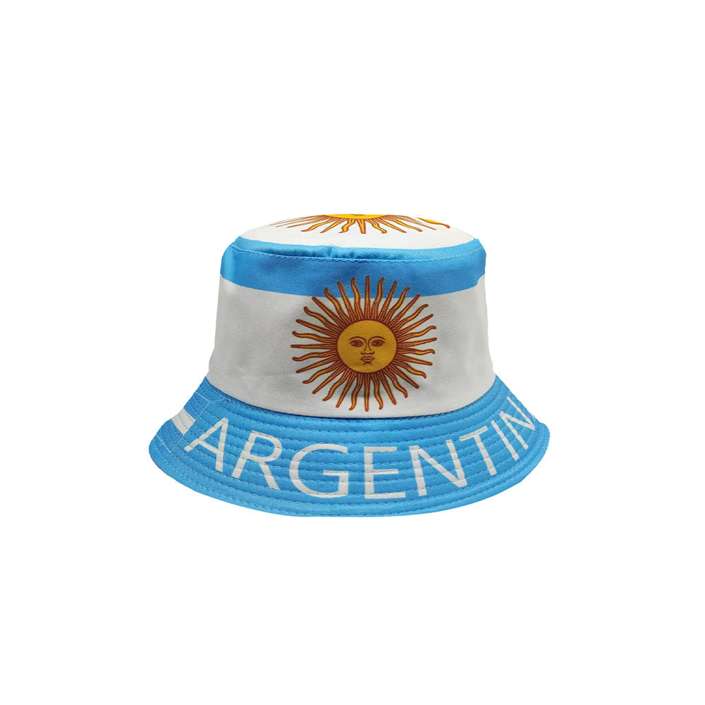 Pack Supporter Argentine 🇦🇷 — Bob + Écharpe + Drapeau + Bracelet