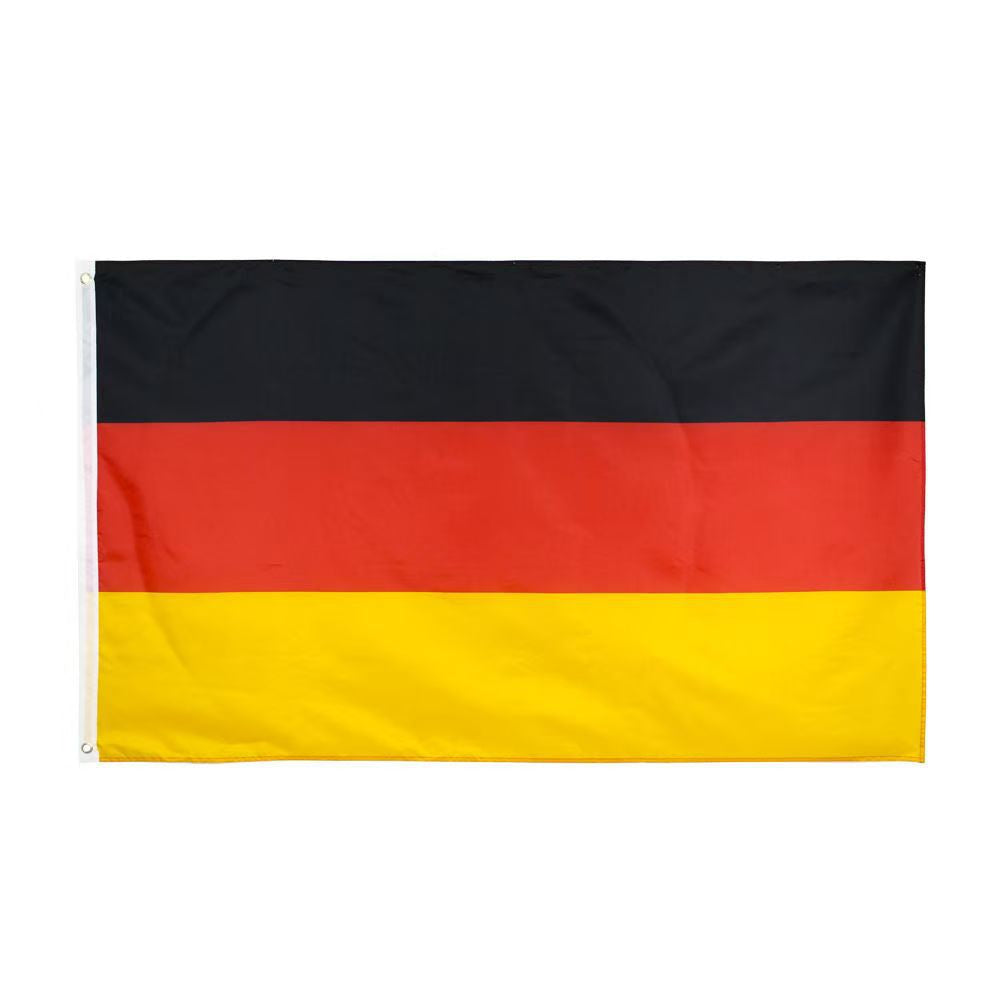 Pack Supporter Allemagne 🇩🇪 — Bob + Écharpe + Drapeau + Bracelet