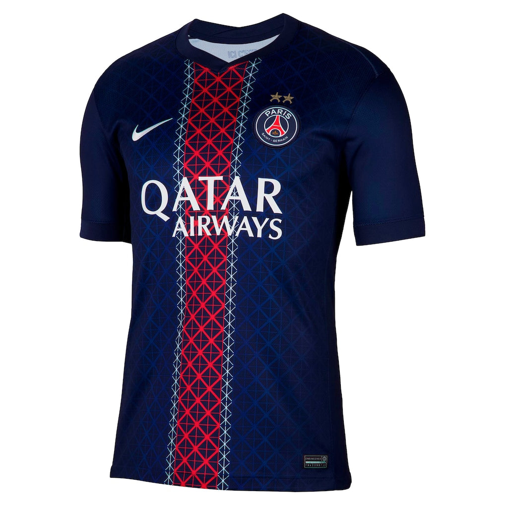 Maillot Domicile "Champions of Europe" 2 Étoiles PSG 2025/26